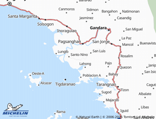 MICHELIN Dapdap map - ViaMichelin