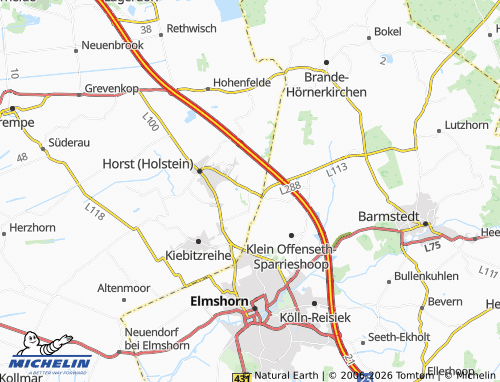 MICHELIN Horstheide map - ViaMichelin