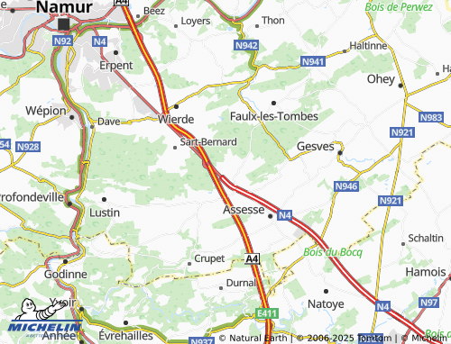 Kaart MICHELIN Trieu - ViaMichelin