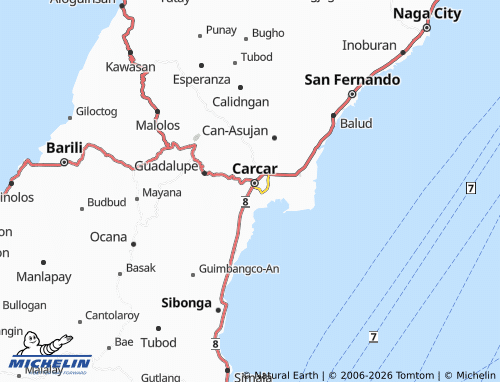 Mappa MICHELIN Poblacion 1 - ViaMichelin
