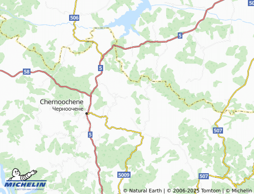 MICHELIN Minzuhar map - ViaMichelin