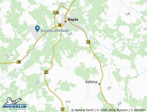 Mapa MICHELIN Saunaküla - ViaMichelin
