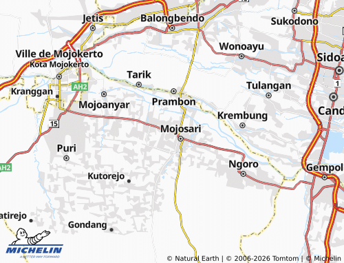 MICHELIN Randubango map - ViaMichelin