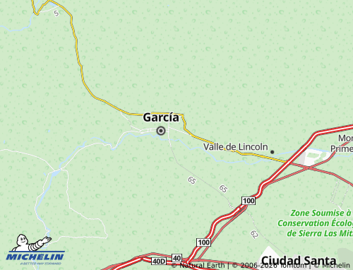 Mappa MICHELIN Praderas de Lincoln - ViaMichelin