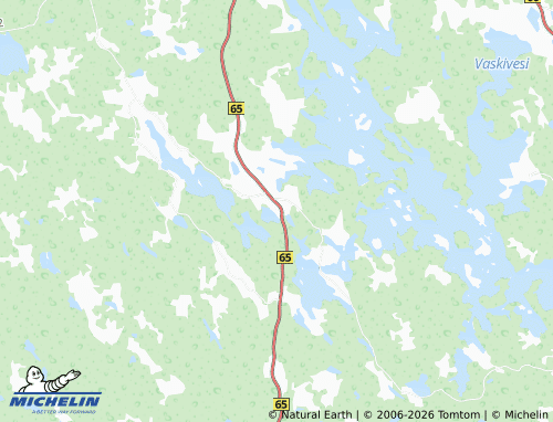 MICHELIN-Landkarte Vaskivesi - ViaMichelin