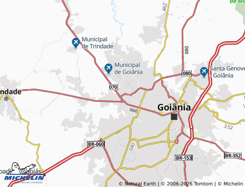 Carte MICHELIN Setor Cândida de Morais - ViaMichelin