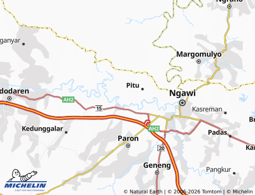 MICHELIN Kalang map - ViaMichelin