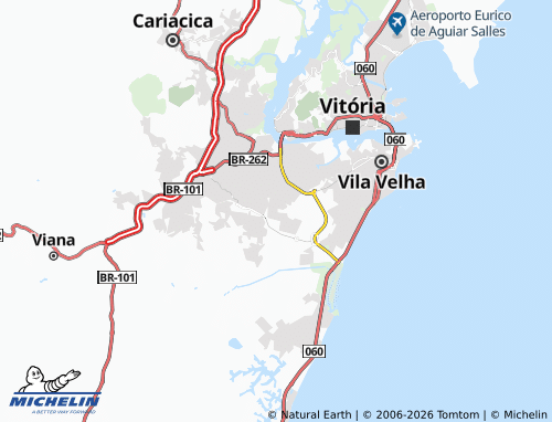 Mapa MICHELIN Rio Marinho - ViaMichelin