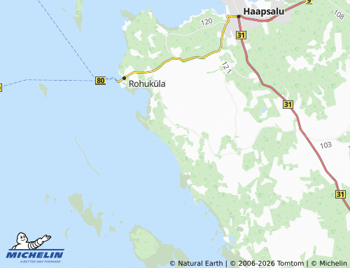 MICHELIN Mäeküla map - ViaMichelin