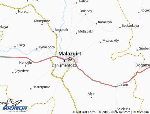 MICHELIN Selçuklu map - ViaMichelin