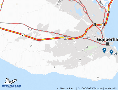 MICHELIN Sherwood map - ViaMichelin