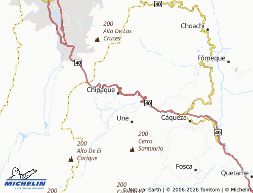 Mapa MICHELIN Querente - ViaMichelin