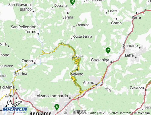 MICHELIN-Landkarte Rigosa - ViaMichelin