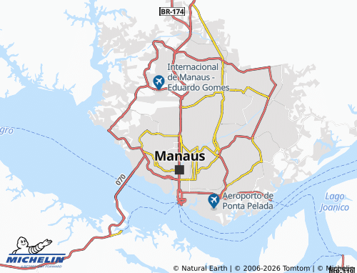 Mapa MICHELIN Flores - ViaMichelin