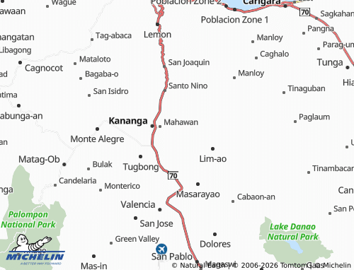 Mappa MICHELIN Rizal - ViaMichelin