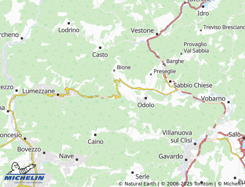 Carte MICHELIN Agnosine - ViaMichelin