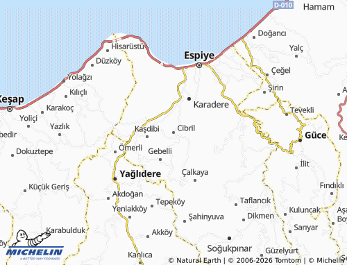 Mappa MICHELIN Cibril - ViaMichelin