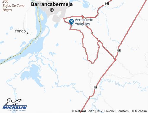 MICHELIN Vara Santa map - ViaMichelin