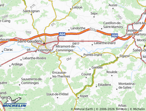 Mappa MICHELIN Rouère - ViaMichelin