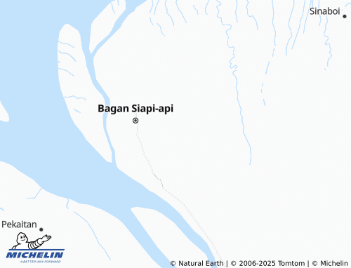 MICHELIN Bagan Hulu map - ViaMichelin