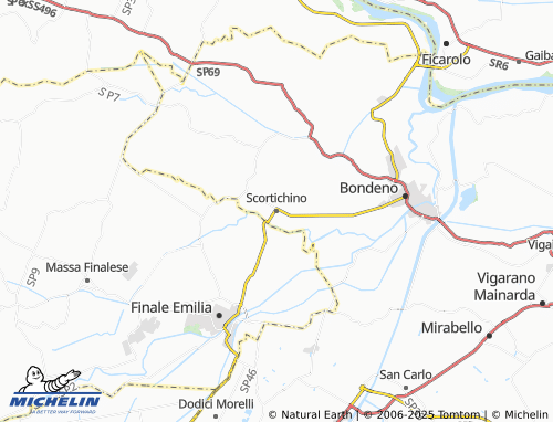 MICHELIN Scortichino map - ViaMichelin