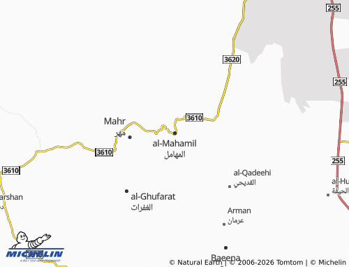 MICHELIN-Landkarte al-Mahamil - ViaMichelin