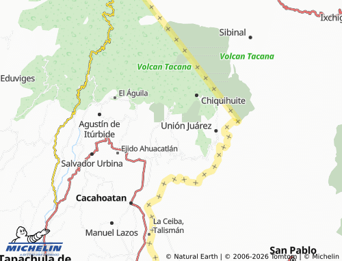 MICHELIN Ejido Eureka map - ViaMichelin