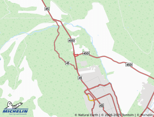 Mapa MICHELIN Riberas del Sacramento III Etapa - ViaMichelin