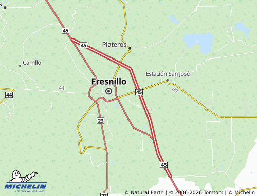 Mapa MICHELIN Privada del Bosque - ViaMichelin