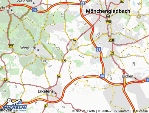MICHELIN Hilderath map - ViaMichelin
