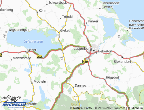 MICHELIN Rönfeldholz map - ViaMichelin