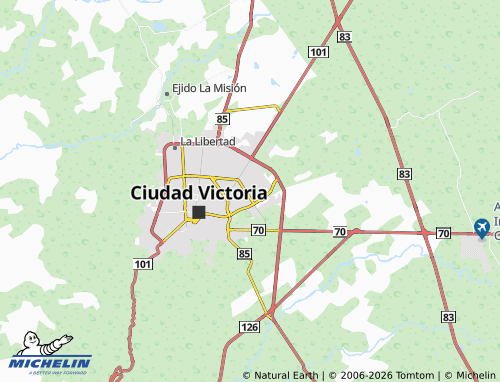 MICHELIN Las Playas map - ViaMichelin