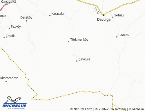 Mappa MICHELIN Güveççi - ViaMichelin