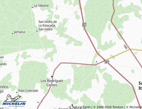 Mappa MICHELIN El Fraile - ViaMichelin
