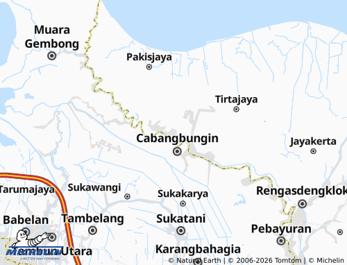 Carte MICHELIN Batujaya - ViaMichelin