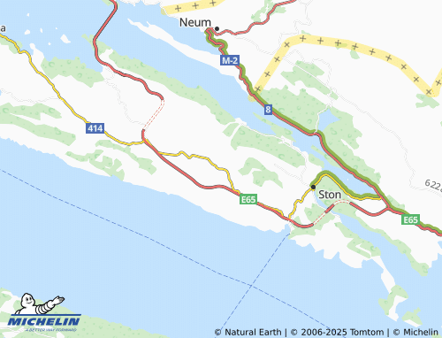 MICHELIN Boljenovići map - ViaMichelin