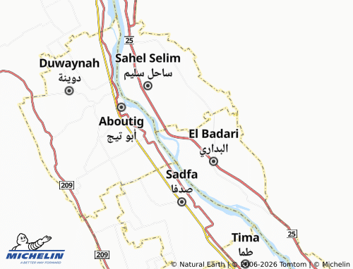 Mapa MICHELIN Munsha'at Hammam - ViaMichelin