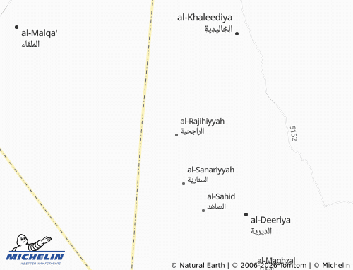 MICHELIN-Landkarte al-Rajihiyyah - ViaMichelin