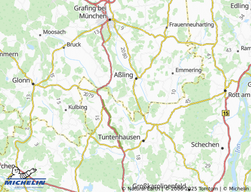 MICHELIN-Landkarte Niclasreuth - ViaMichelin