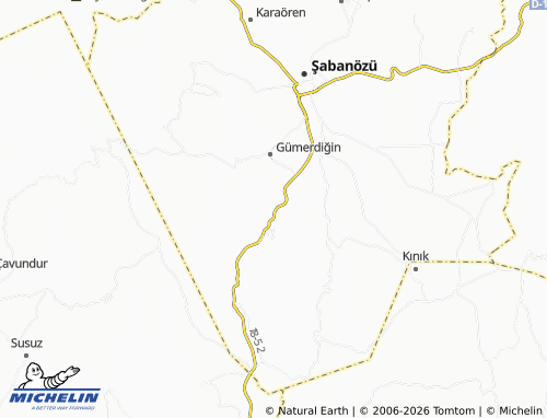 MICHELIN-Landkarte Bulgurcu - ViaMichelin
