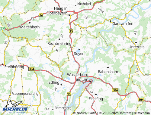 Mapa MICHELIN Seeburg - ViaMichelin