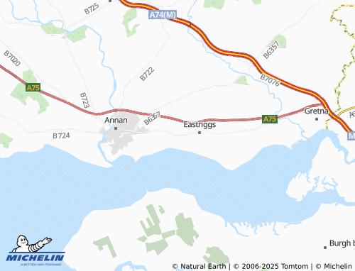 Mapa MICHELIN Dornock - ViaMichelin
