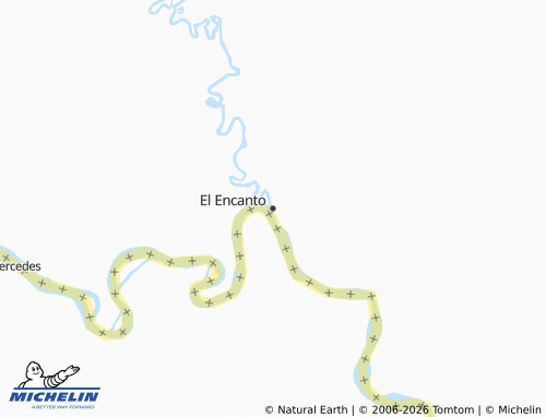 MICHELIN-Landkarte El Encanto - ViaMichelin