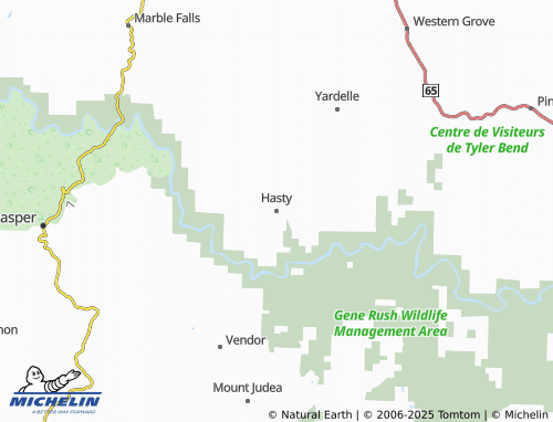 MICHELIN Hasty map - ViaMichelin