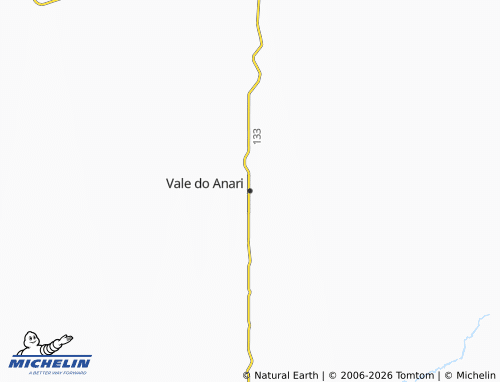 Mapa MICHELIN Vale do Anari - ViaMichelin