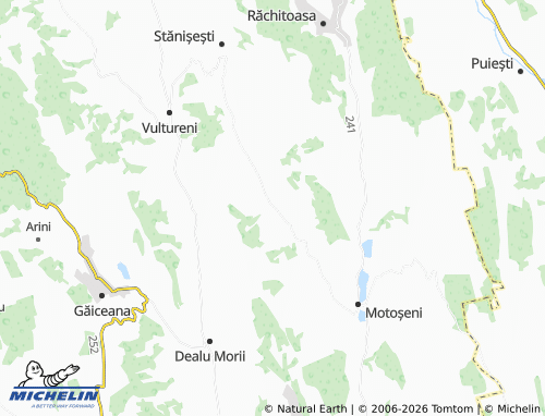 Mappa MICHELIN Benești - ViaMichelin