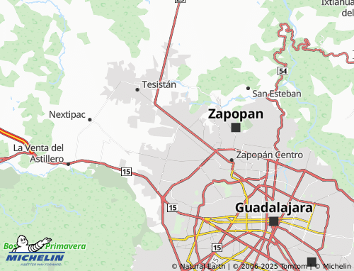 MICHELIN La Cañada map - ViaMichelin