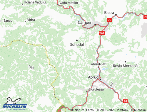 Carte MICHELIN Șimocești - ViaMichelin