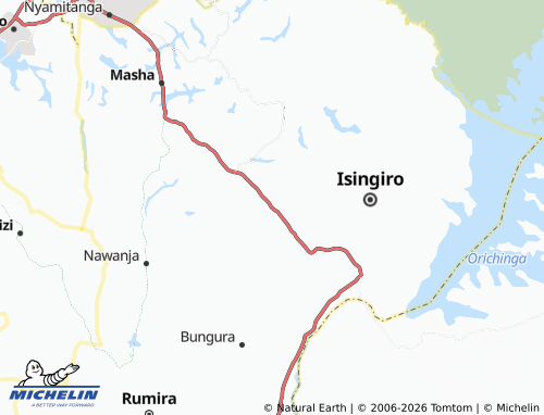 Mapa MICHELIN Nyabugando - ViaMichelin