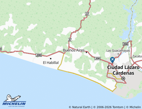 MICHELIN El Llanito map - ViaMichelin